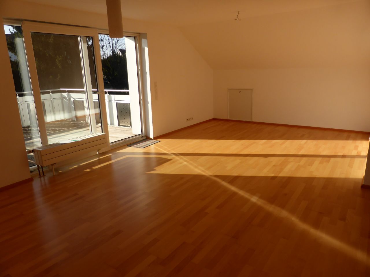 Wohnen mit Zugang zum Balkon