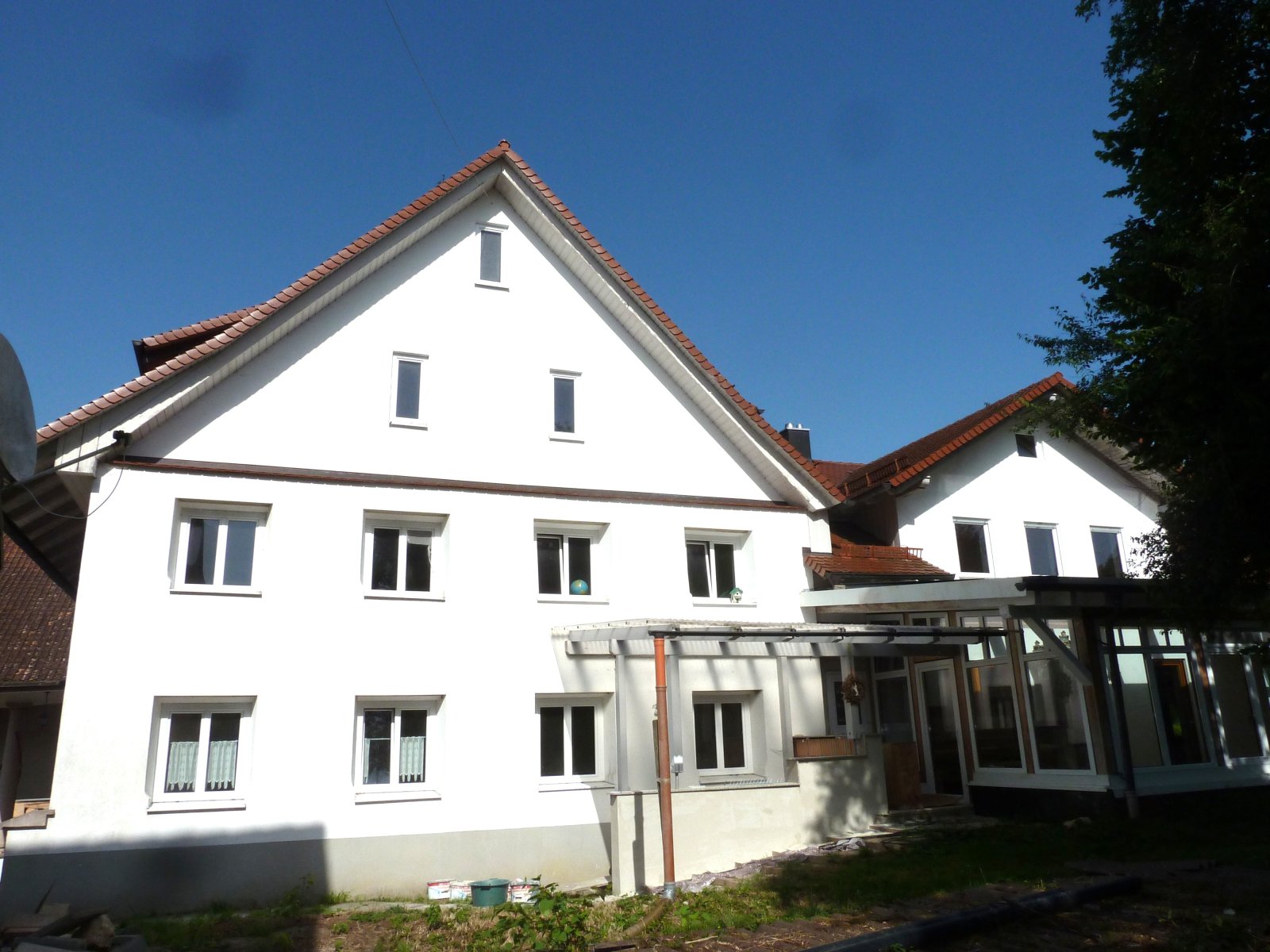 Wohnhaus mittleren Alters