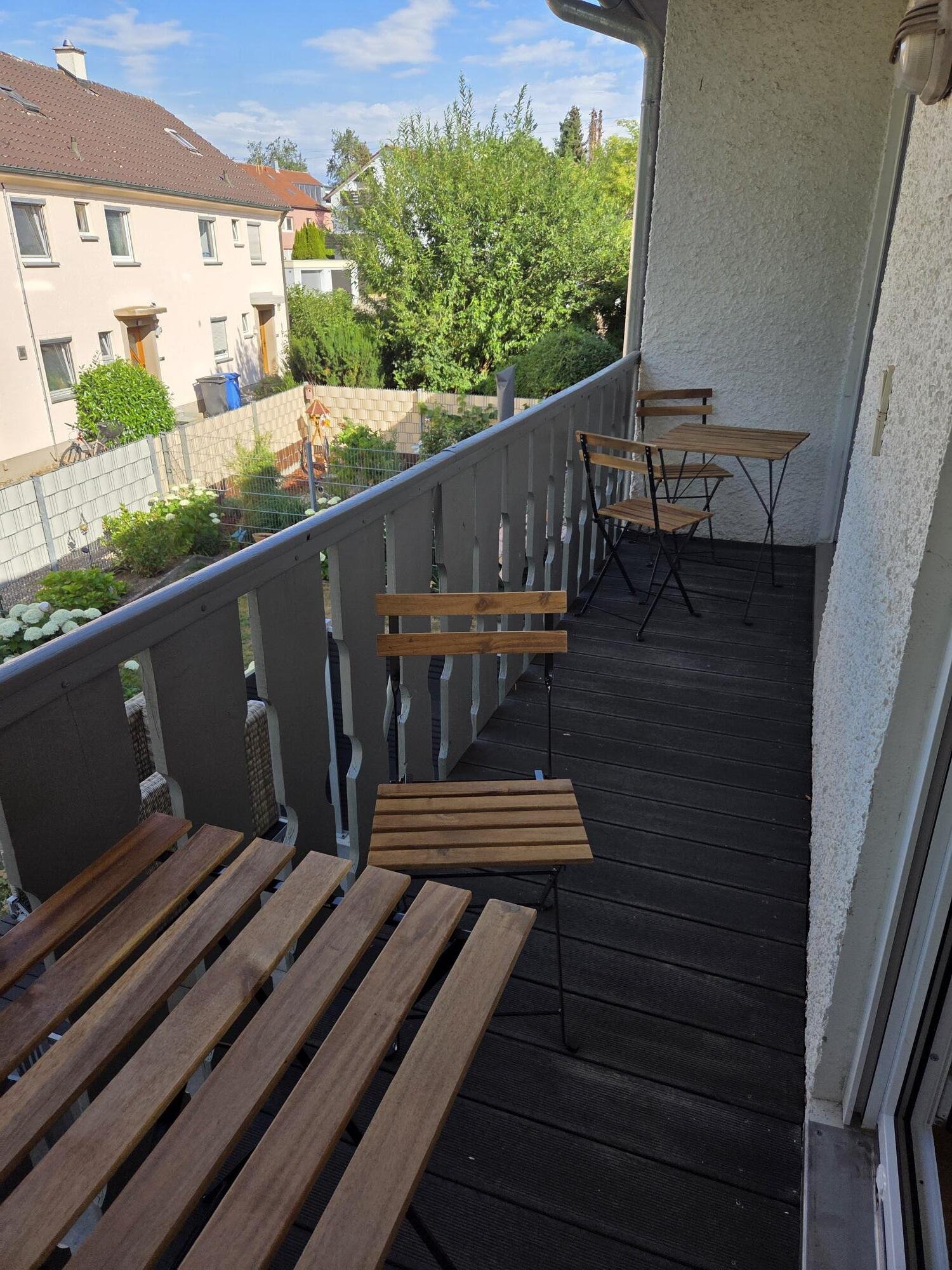 Balkon von Zimmer 2 und 3